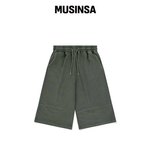 S'EST Pigment 百慕大短裤 绿色 MUSINSA韩国官网直邮进口