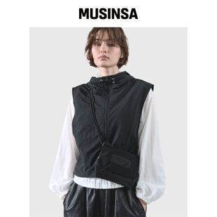MATHEMATIK SOLON N13 斜挎包 黑色 MUSINSA韩国官网直邮进口