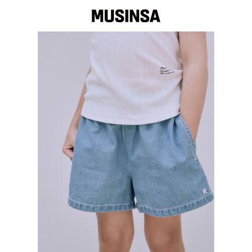 ROANJANE CAMPEYEWEAR牛仔裤（浅蓝色） MUSINSA韩国官网直邮进口