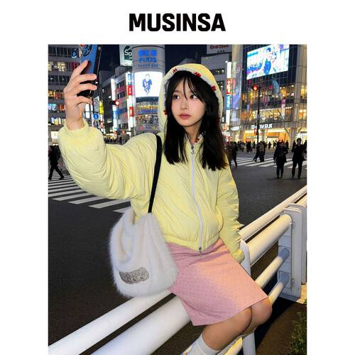YOUHEE 卫衣连帽秋新款百搭潮流休闲时尚MUSINSA韩国官网直邮进口