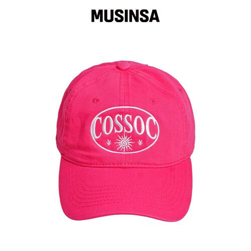 COSO 圆形美甲棒球帽（PINK） MUSINSA韩国直邮官方正品