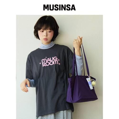 MAUG ON A DAY shoulder包 紫色 MUSINSA韩国官网直邮进口