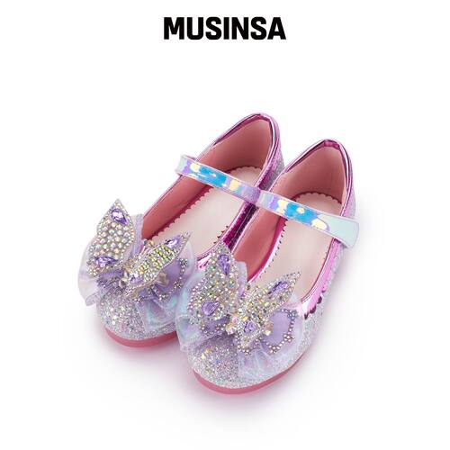 MELINI 女童鞋 POPPI CLA LED-闪光紫 MUSINSA韩国官网直邮进口