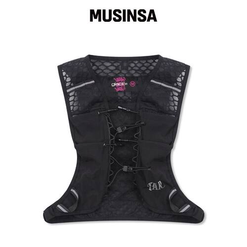GLACK GJTAR001 追踪跑步背心 (黑色) MUSINSA韩国直邮官方正品