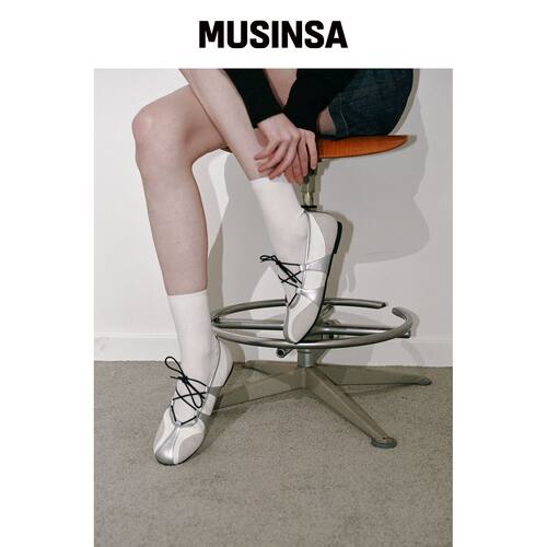 FORRR 双面蕾丝玛丽珍鞋 - 2种颜色 MUSINSA韩国官网直邮进口