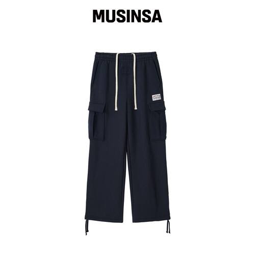 NOHANT NAVY 工装休闲裤 MUSINSA韩国官网直邮进口