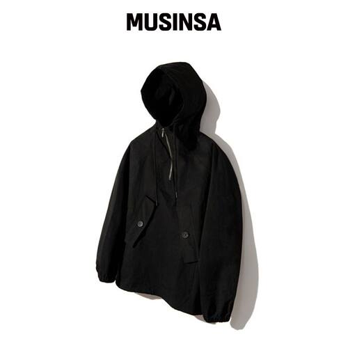 UNLC M65 野战anorak连帽卫衣[黑色] MUSINSA韩国官网直邮进口
