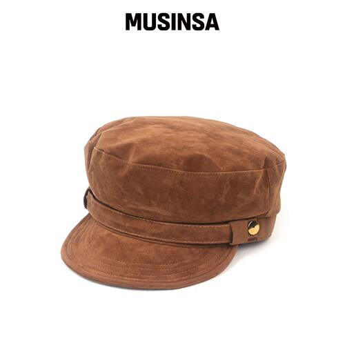 UNIVERSAL CHEMISTRY Wire Suede 米色海军帽 MU韩国官网直邮进口
