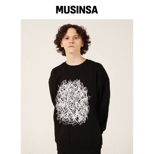RESPECT confused crewneck MUSINSA韩国官网直邮进口