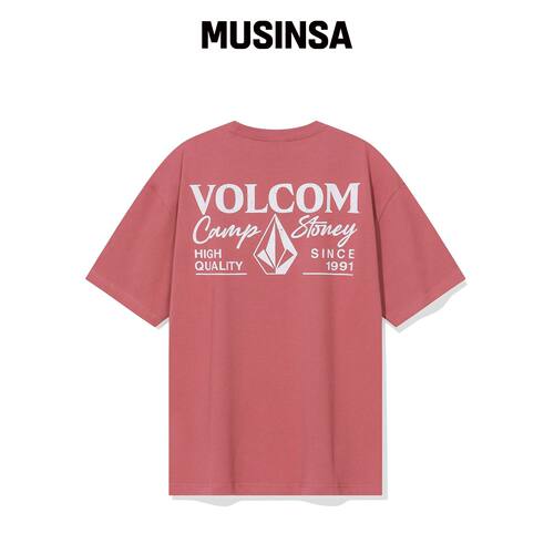 VOLCOM CAMPEYEWEAR STOVE 背带裤半高领T恤（打韩国官网直邮进口