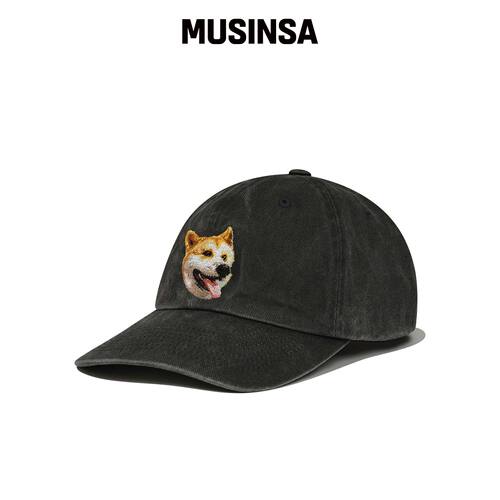 RETRIEVER CLUB 柴犬棒球帽 [炭灰色]韩国官网直邮进口MUSINSA