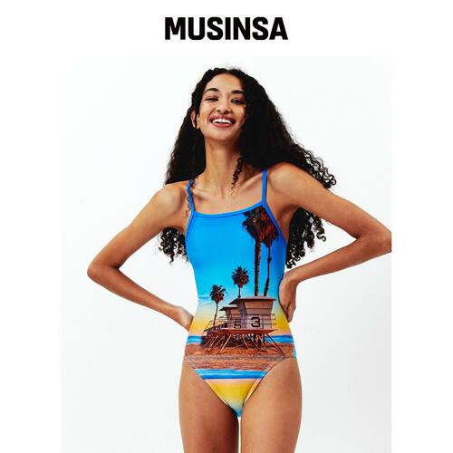 DELIGHTPOOL Golden Sunset - Cali Blue MUSINS韩国官网直邮进口