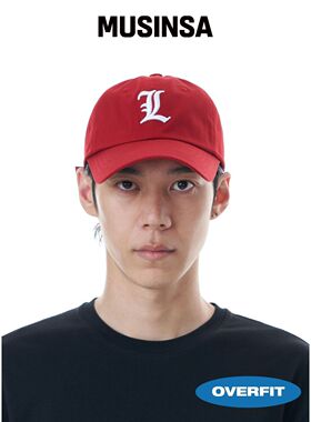 LUOESPAC EL LOGO棒球帽（酒红色）韩国官网直邮进口MUSINSA