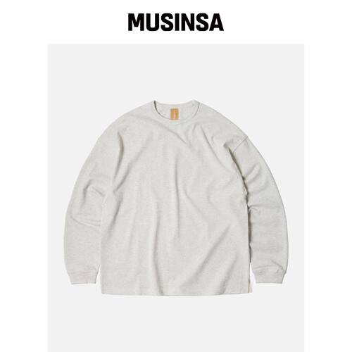 FRIZMWORKS OG DOUBLE RIB L/S TEE _ 燕麦色韩国官网直邮进口