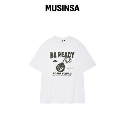 DYSFUNCT BE READY T恤（白色）韩国官网直邮进口MUSINSA