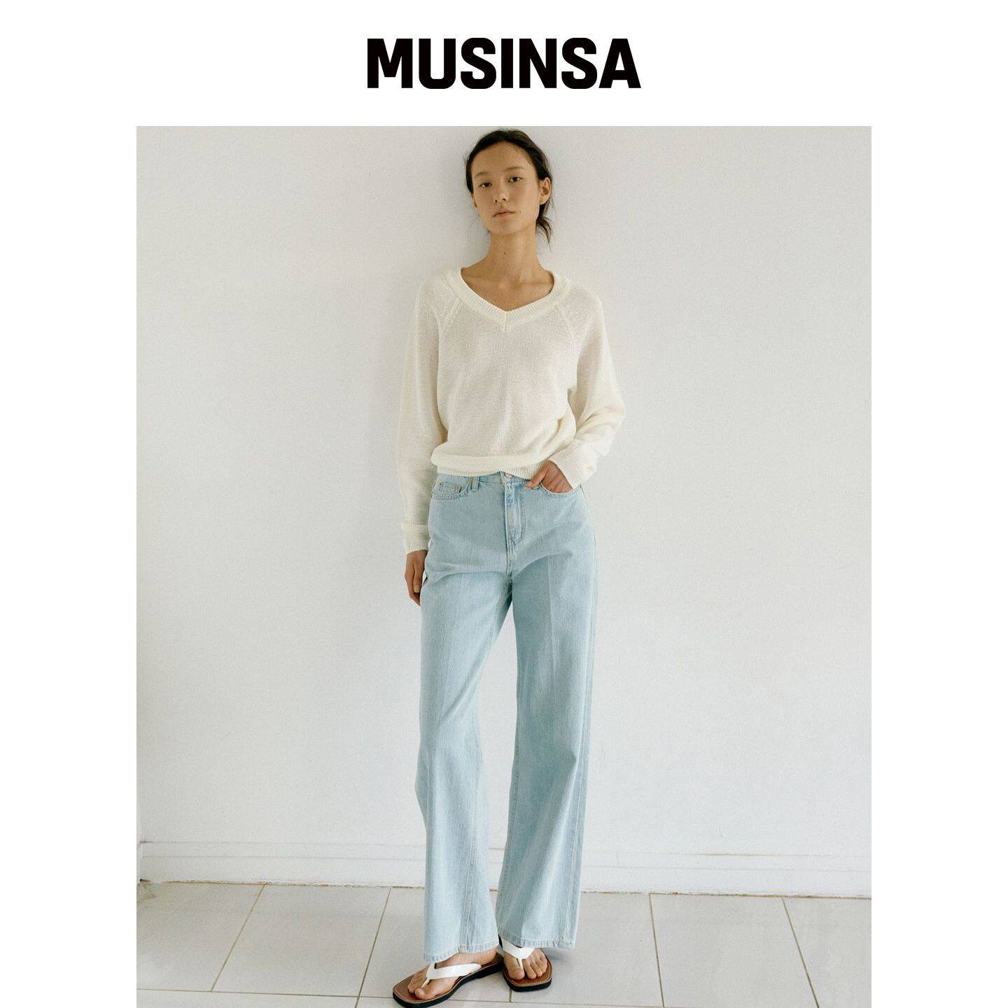 OCTETTE 浅靛蓝经典牛仔布 MUSINSA韩国官网直邮进口