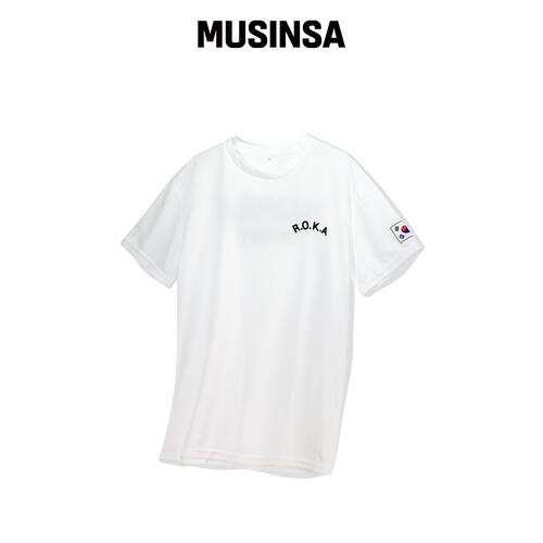 MILIBRO 冷感 ROKA 罗卡 短袖T恤 白色 MUSINSA韩国直邮官方正品