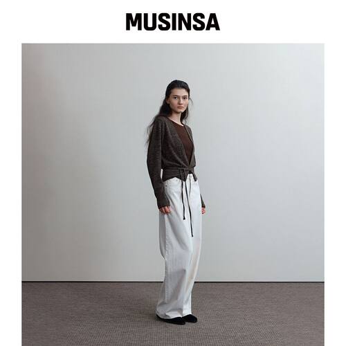 PUBLICKA X RANDA 针织开衫 棕色韩国官网直邮进口MUSINSA