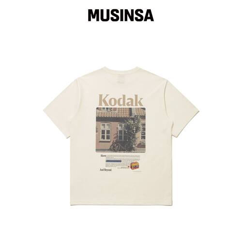 KODAK SCENERY 短袖T恤 象牙白 MUSINSA韩国官网直邮进口