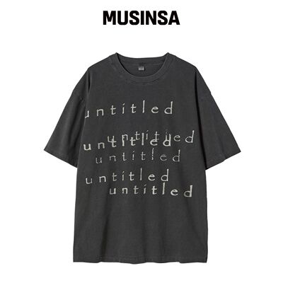 UNTITLED SEOUL UNTITLED 层叠 logo 水洗 短袖 韩国官网直邮进口
