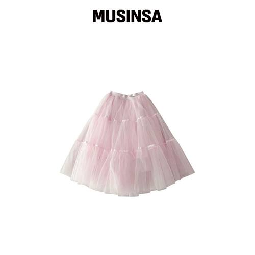 ROANJANE 罗拉纱裙（PINK） MUSINSA韩国官网直邮进口