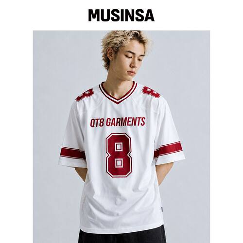 QT8 GARMENTS LB 3R 足球球衣（象牙色） MUSINS韩国官网直邮进口