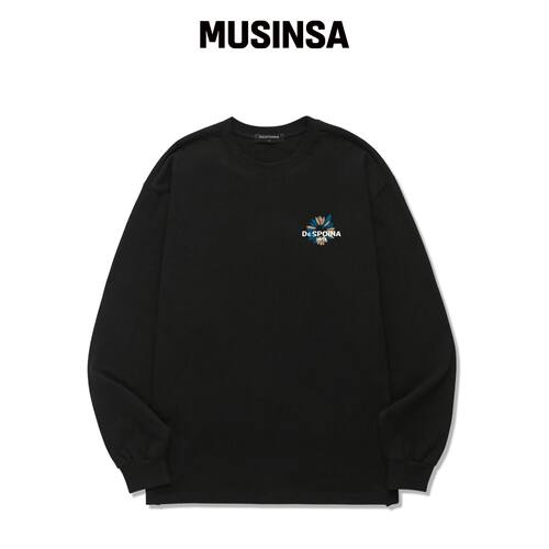 OUSE 小花长袖(DLS025) VLACK MUSINSA韩国官网直邮进口