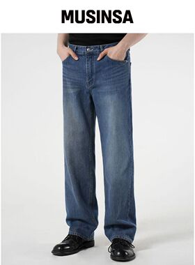BRANDED 1733 ASTER JEANS [宽直筒]韩国官网直邮进口MUSINSA