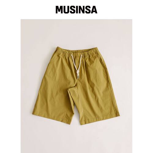 SSO-M OVER PANTS 深芥末色韩国官网直邮进口MUSINSA