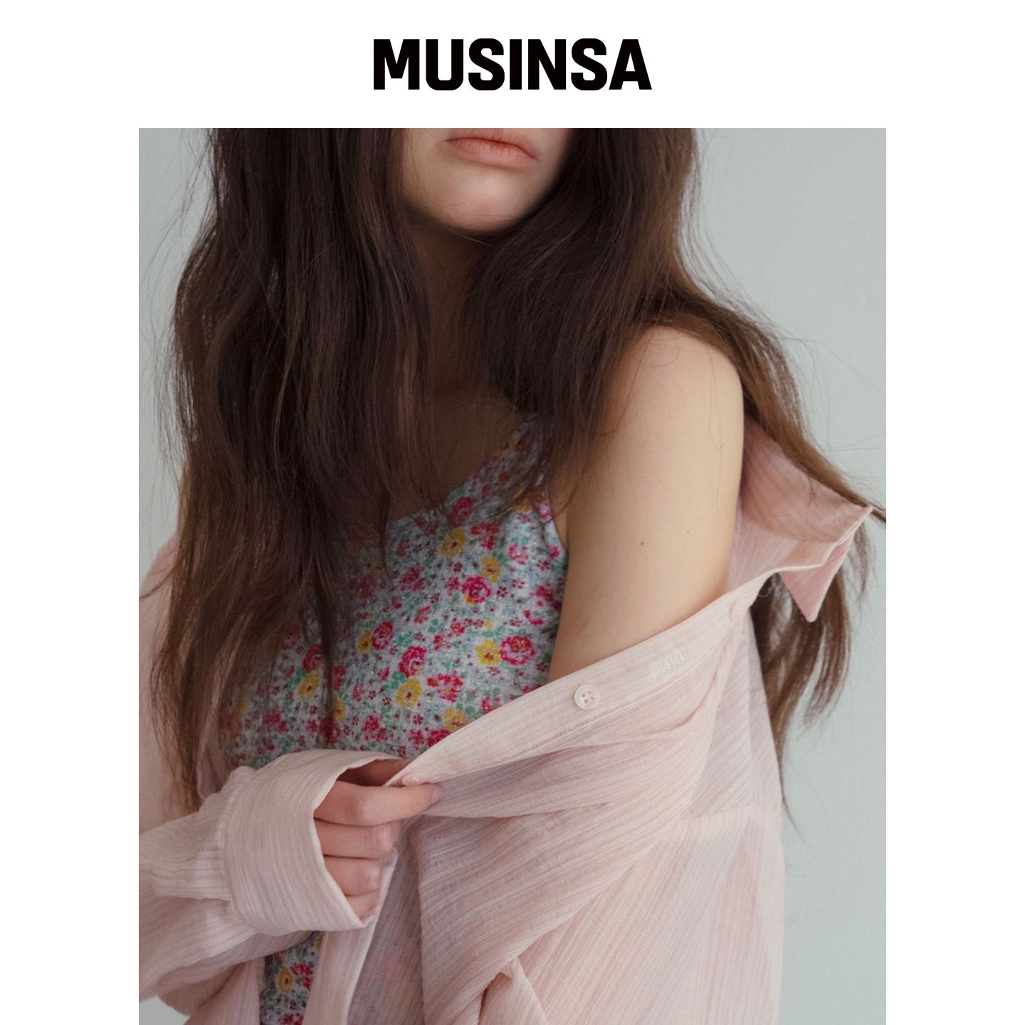 MURMURE SELLEU 花卉闪光无袖衫_LISSE MUSINSA韩国官网直邮进口