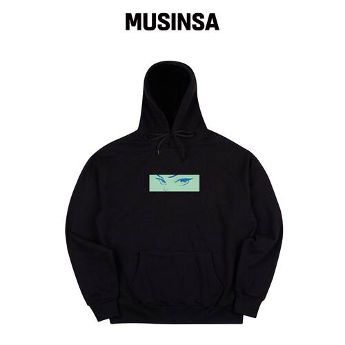 CREAM SODA LAB DIYES BOX LOGO 连帽卫衣 黑色 韩国官网直邮进口