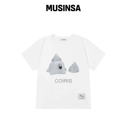 COIRIS COIRIS 打印机短袖T恤 (2 KOLOR) MUSINS韩国官网直邮进口