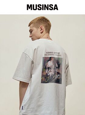 OHP OHP X NORRIS 梵高 no.5 半袖T恤韩国官网直邮进口MUSINSA