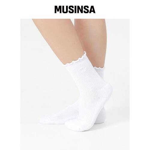 THUMBTOE Frill Socks 运动器材坐垫KR3W无缝抓 韩国官网直邮进口