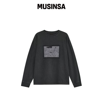 DEFGARMENTS 无停车长袖衫 [CHARCOAL]韩国官网直邮进口