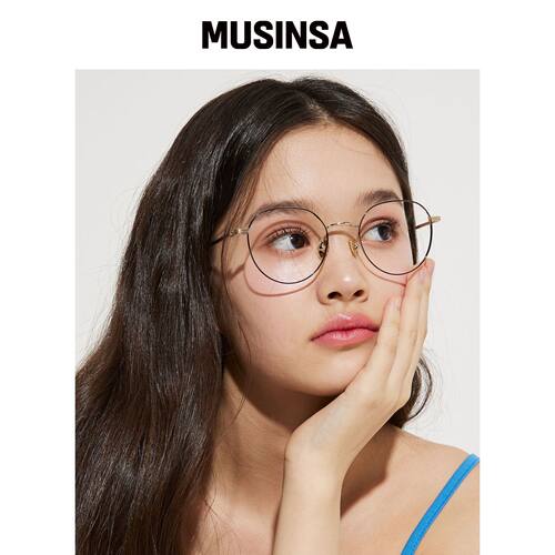 MODERN EYEWEAR STUDIO LIZ - Black Gold (蓝光韩国官网直邮进口