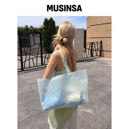 MUR 5色果冻托特包腋下包单肩包百搭 MUSINSA韩国官网直邮进口