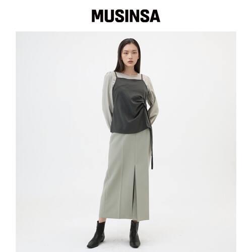 LAP 开衩 H线 长裙 AR1WS272韩国官网直邮进口MUSINSA