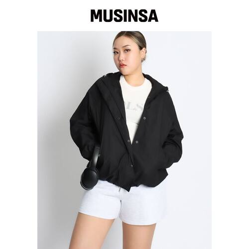 COOLSIS CS LIGHT WINDBREAKER-017 (黑色)韩国官网直邮进口