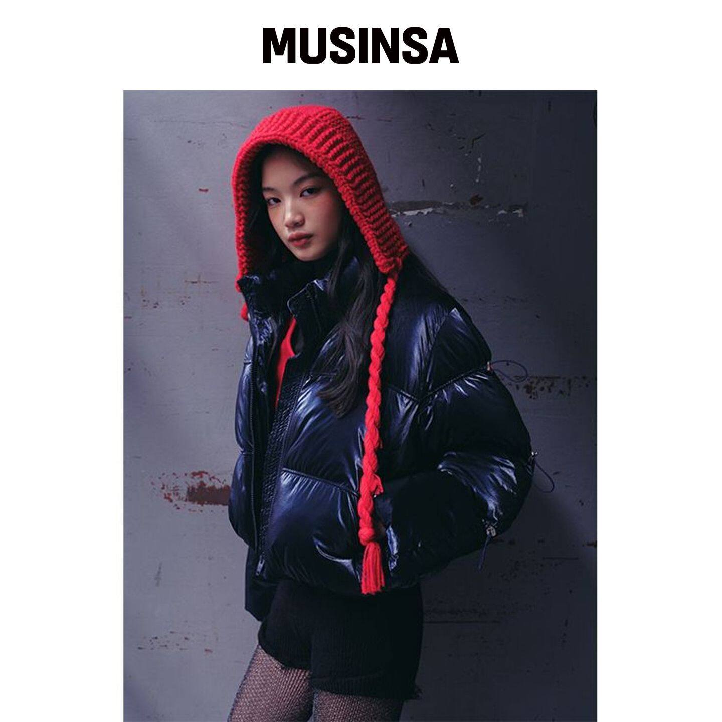 LAP (웰론) 高领光泽羽绒服 AQ4PDA64 MUSINSA韩国官网直邮进口