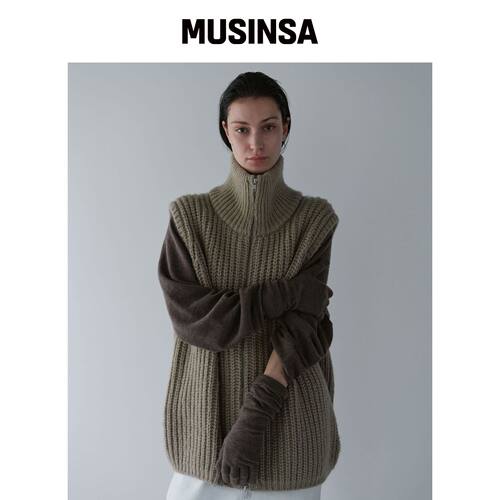 OPHEDEN Serene 羊毛长款手套（棕色） MUSINSA韩国官网直邮进口