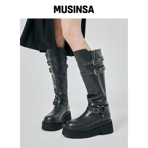 SCHISM INDUCING [X IHCNIK] 马术长靴 MUSINSA韩国直邮官方正品