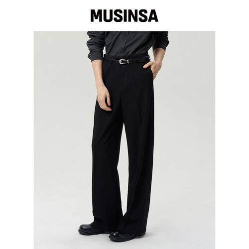 RERHEE MEN 前褶裤韩国官网直邮进口MUSINSA