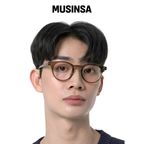 SBKA 蓝光防护板材框眼镜韩系时尚潮流 MUSINSA韩国官网直邮进口
