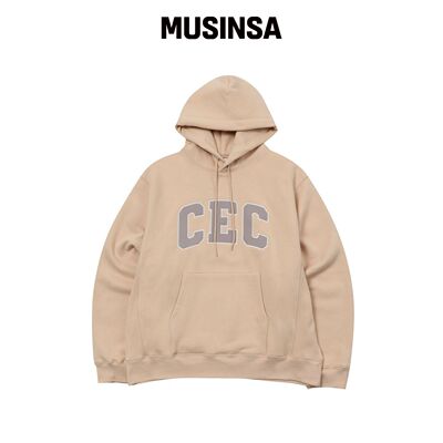 CHANCECHANCE CEC ARCH LOGO HOODIE（粉色/抓绒韩国官网直邮进口
