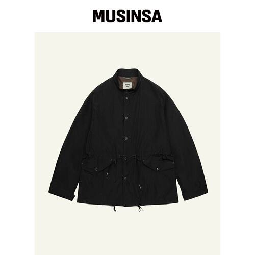 MURRA 上脱 M65 鱼尾风衣 _ 黑色 MUSINSA韩国官网直邮进口