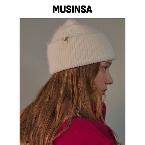 SO IR ANGORA BEANIE - WHITE MUSINSA韩国直邮官方正品