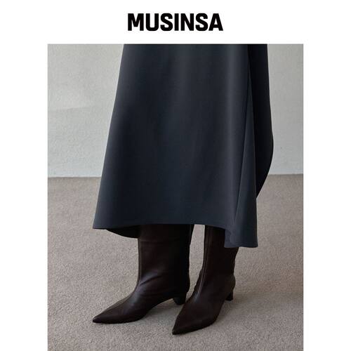 LILYSHOE dairy half boots_2 color韩国官网直邮进口MUSINSA