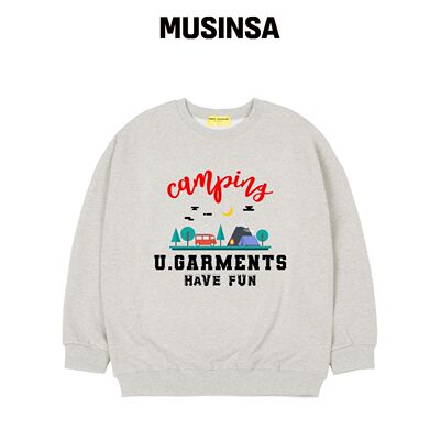 UNION GARMENTS [绒面] HAVEFUN 宽松版型运动衬韩国官网直邮进口