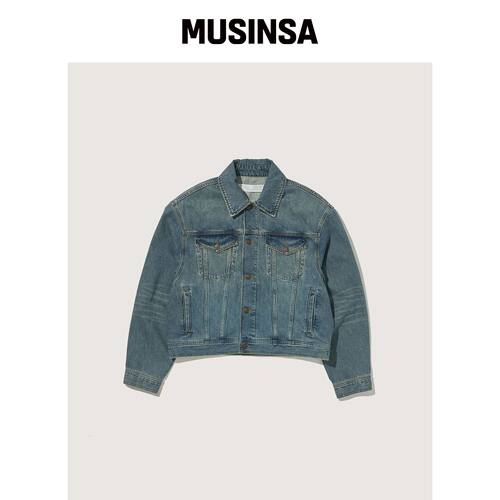 PLAC 깡스타イル X PLACK 外套 K45 中蓝色 MUSINSA韩国直邮官方正品